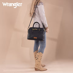 Wrangler Top Handle Tote/Crossbody -Black